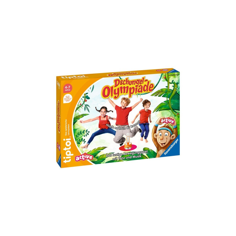Ravensburger tiptoi ACTIVE Dschungel-Olympiade, Brettspiel