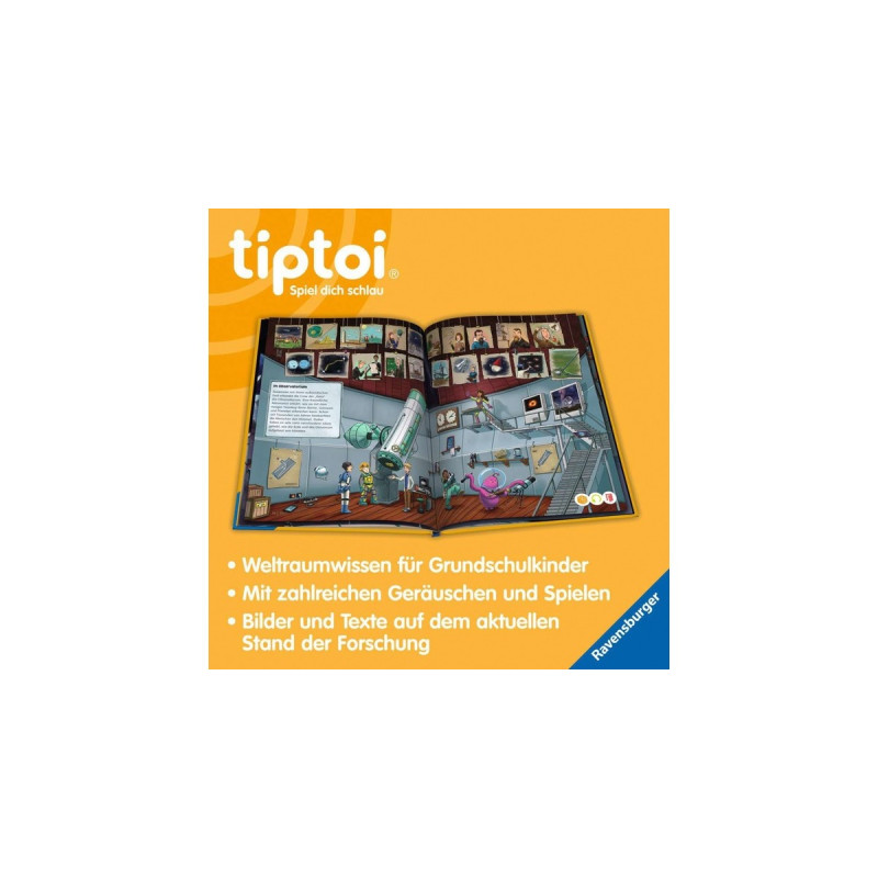 Ravensburger tiptoi Der Weltraum: Raumfahrt, Sterne und Planeten, Lernbuch