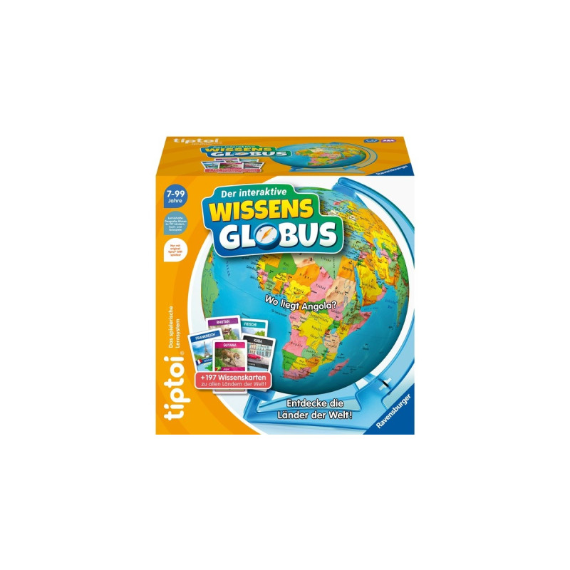 Ravensburger tiptoi Der interaktive Wissens-Globus, Lernspiel