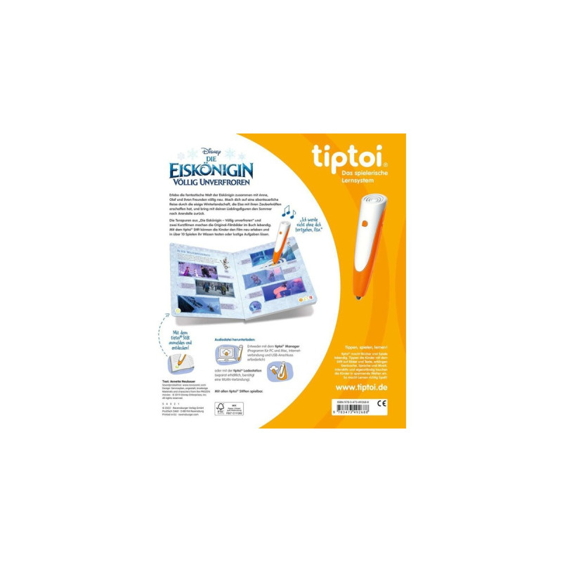 Ravensburger tiptoi Die Eiskönigin - Völlig unverfroren, Lernbuch