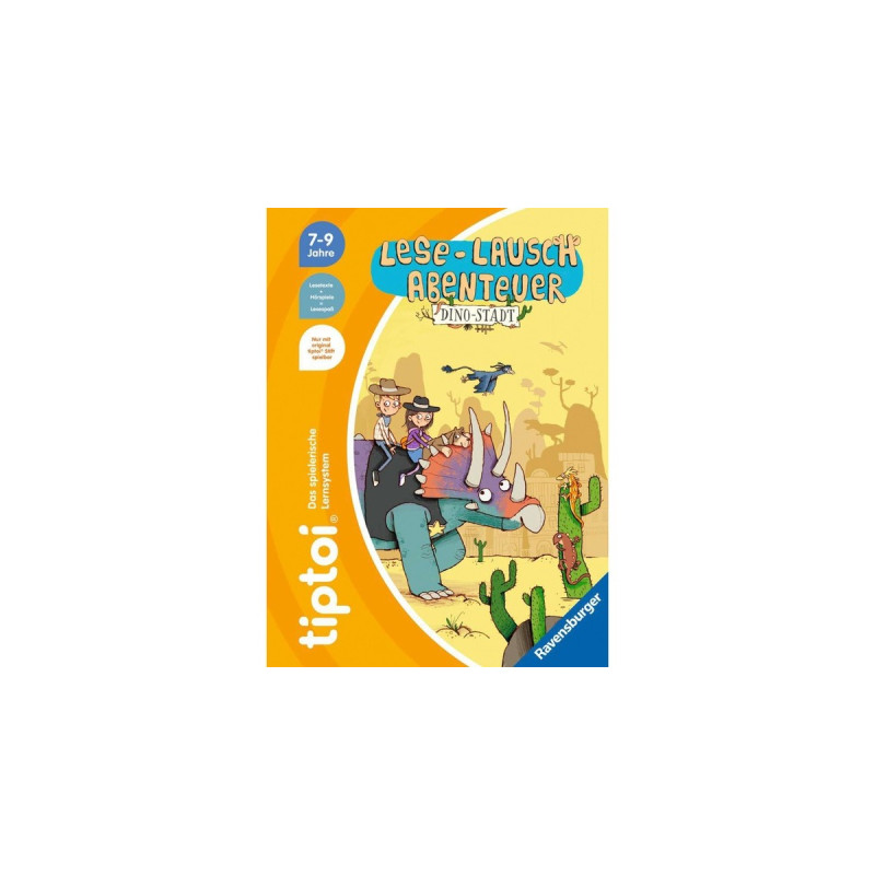 Ravensburger tiptoi Lese-Lausch-Abenteuer: Dino-Stadt, Lernbuch
