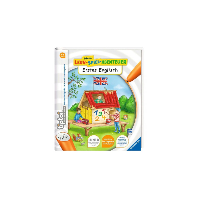 Ravensburger tiptoi Mein Lern-Spiel-Abenteuer: Erstes Englisch, Lernbuch