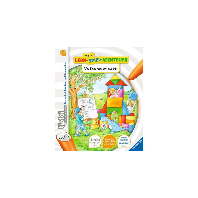 Ravensburger tiptoi Mein Lern-Spiel-Abenteuer: Vorschulwissen, Lernbuch