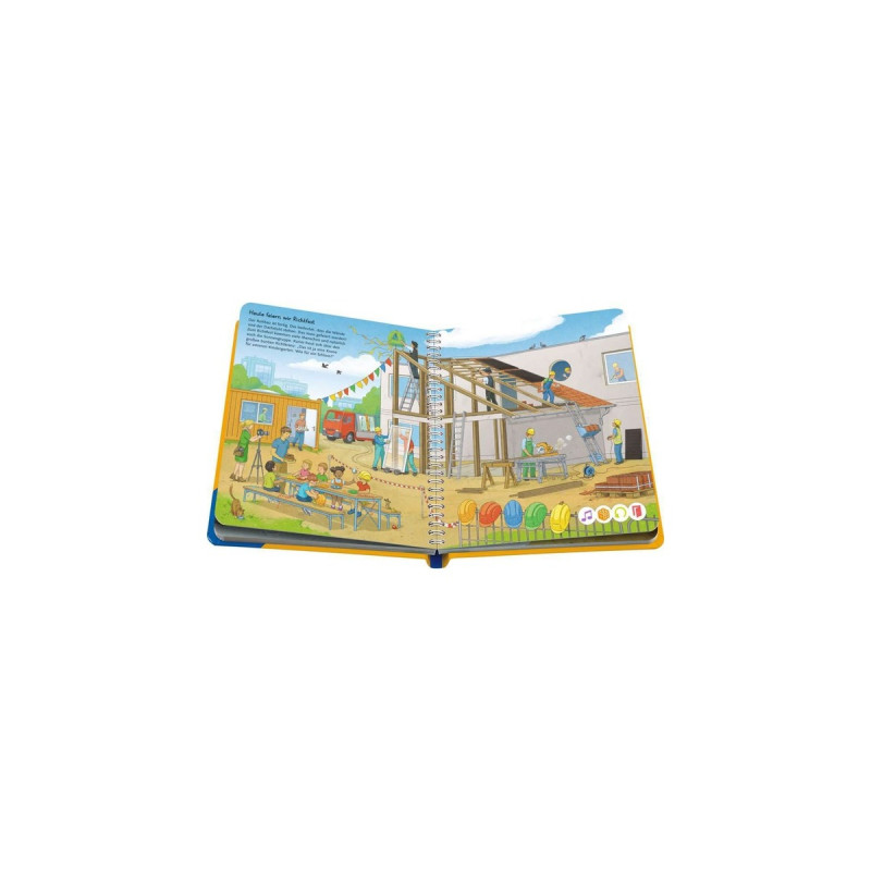 Ravensburger tiptoi Mein Wörter-Bilderbuch: Baustelle, Lernbuch