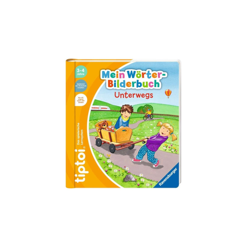 Ravensburger tiptoi Mein Wörter-Bilderbuch: Unterwegs, Lernbuch