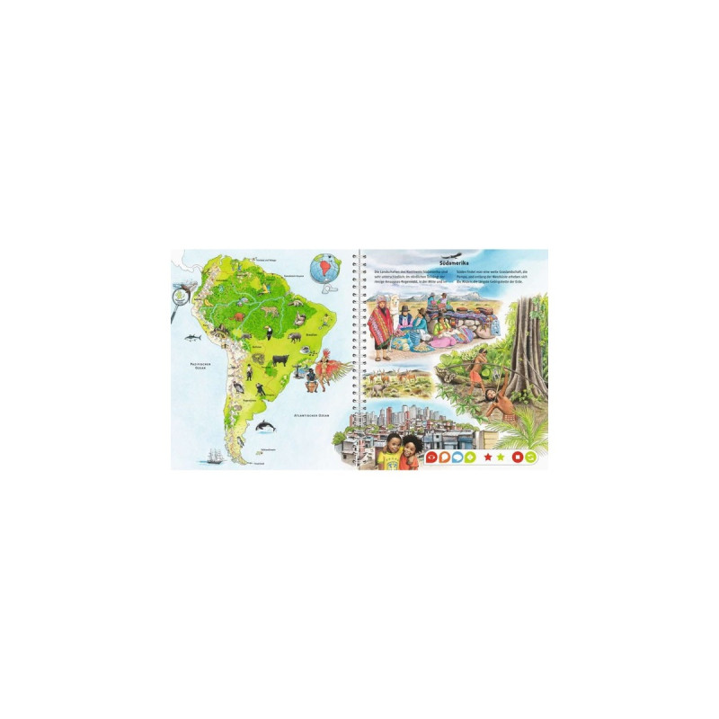 Ravensburger tiptoi Mein großer Weltatlas, Lernbuch