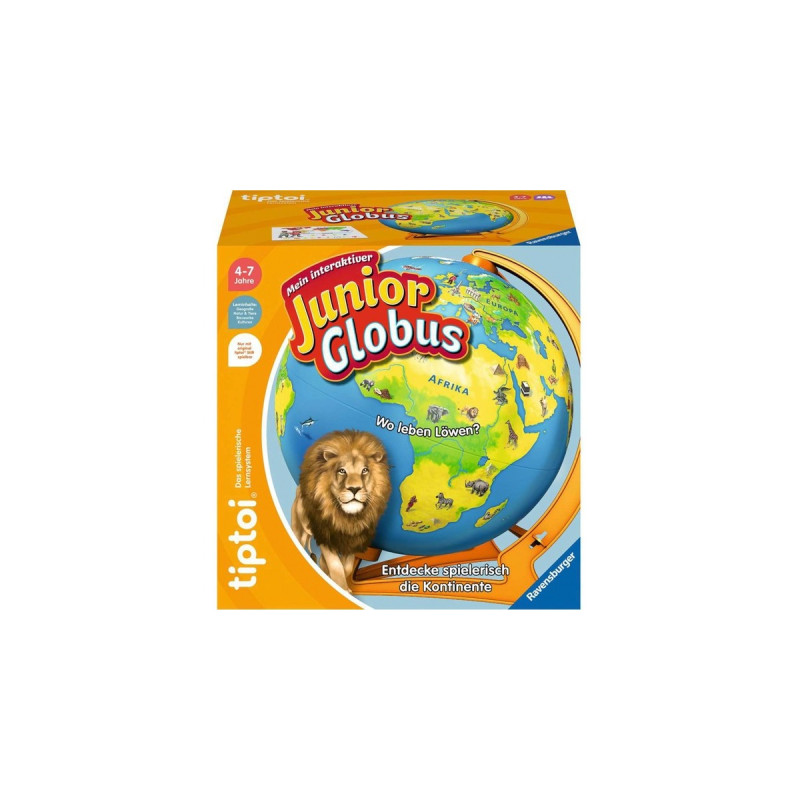 Ravensburger tiptoi Mein interaktiver Junior Globus, Lernspaß