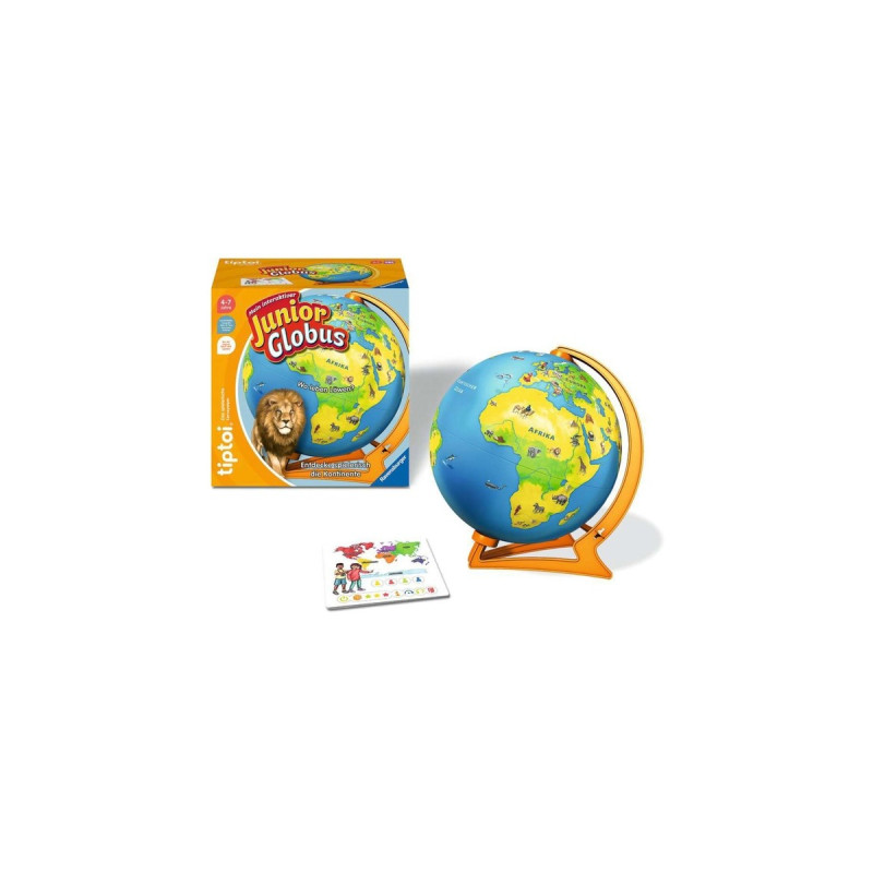 Ravensburger tiptoi Mein interaktiver Junior Globus, Lernspaß