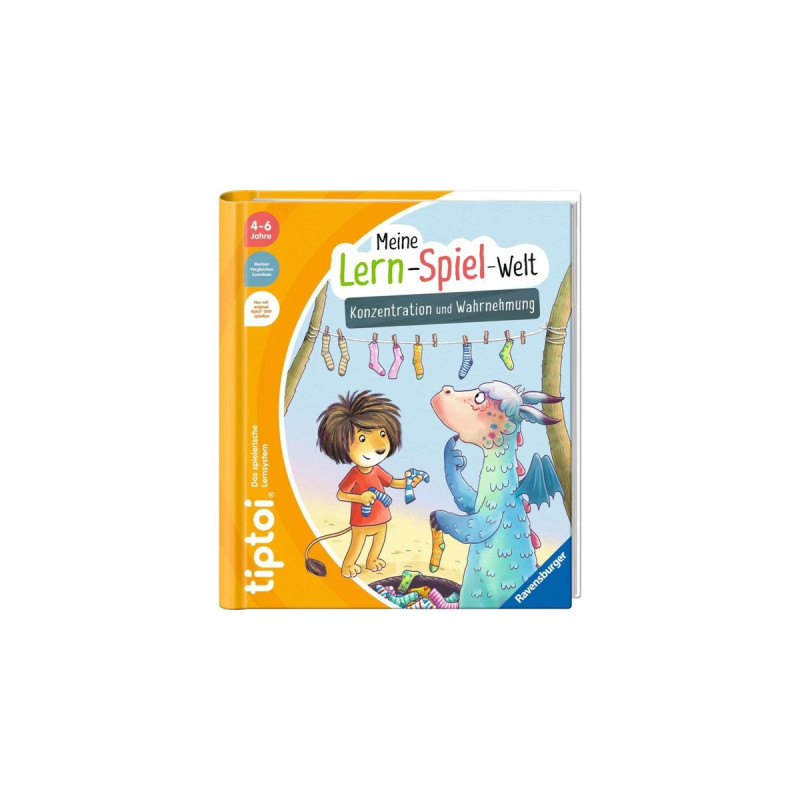 Ravensburger tiptoi Meine Lern-Spiel-Welt: Konzentration und Wahrnehmung, Lernbuch