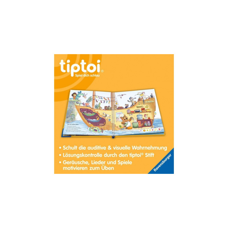 Ravensburger tiptoi Meine Lern-Spiel-Welt: Konzentration und Wahrnehmung, Lernbuch