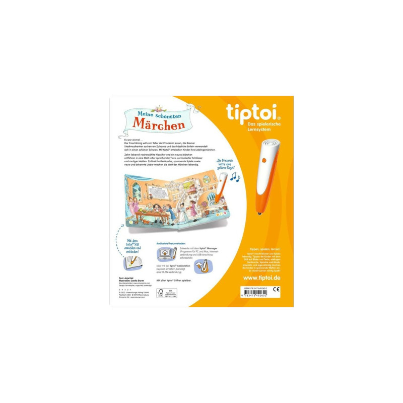 Ravensburger tiptoi Meine schönsten Märchen, Lernbuch