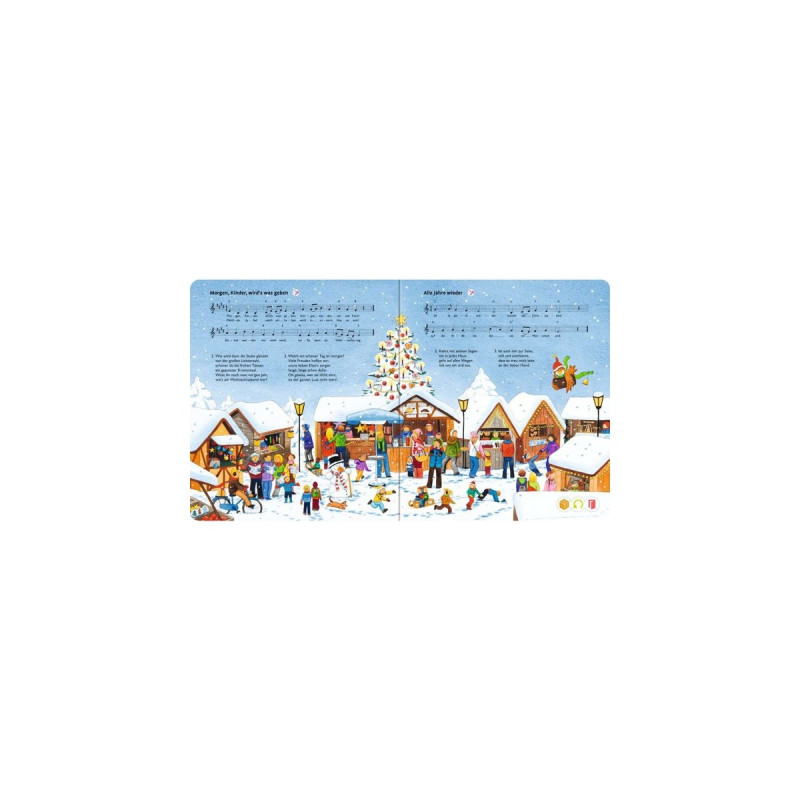 Ravensburger tiptoi Meine schönsten Weihnachtslieder, Lernbuch