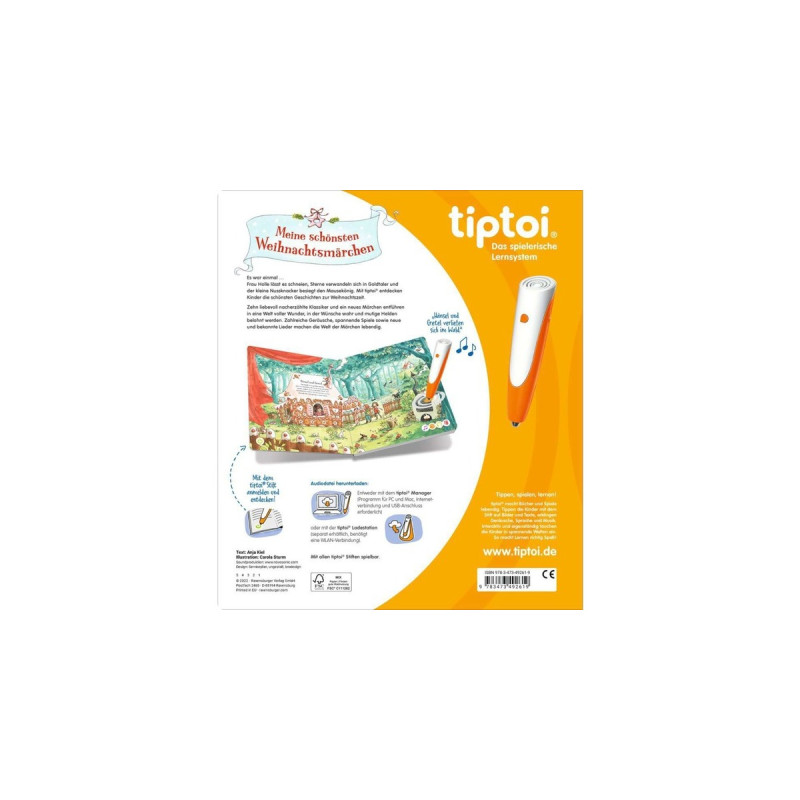 Ravensburger tiptoi Meine schönsten Weihnachtsmächen, Lernbuch