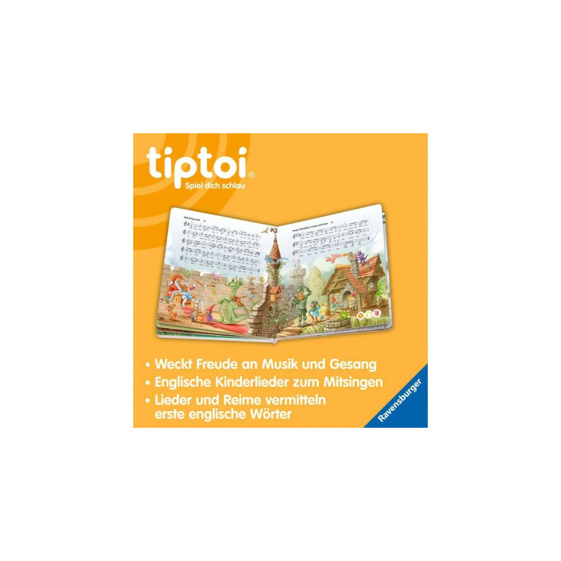 Ravensburger tiptoi Meine schönsten englischen Kinderlieder, Lernbuch