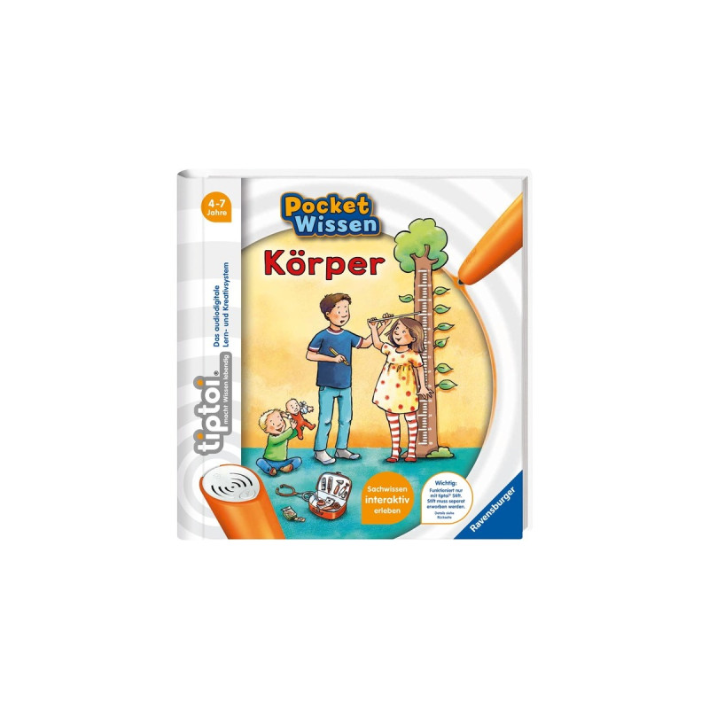 Ravensburger tiptoi Pocket Wissen Körper, Lernbuch