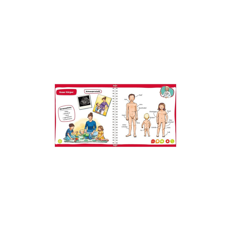 Ravensburger tiptoi Pocket Wissen Körper, Lernbuch