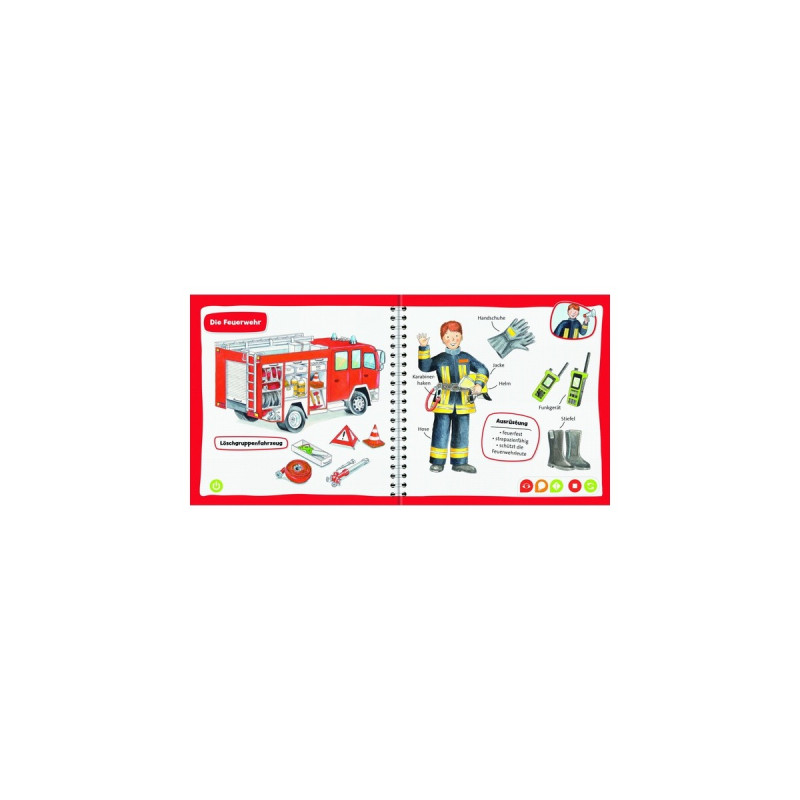 Ravensburger tiptoi Pocket Wissen: Feuerwehr, Lernbuch