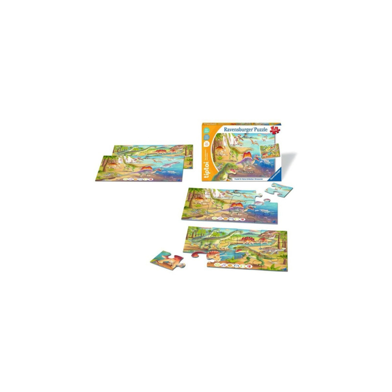 Ravensburger tiptoi Puzzle für kleine Entdecker: Dinosaurier