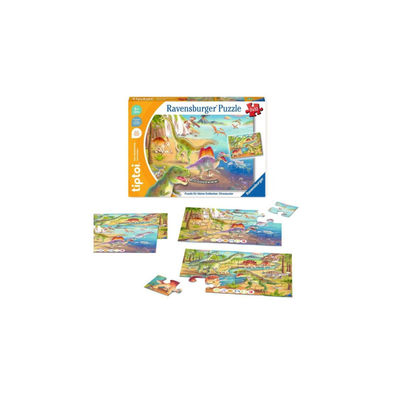 Ravensburger tiptoi Puzzle für kleine Entdecker: Dinosaurier