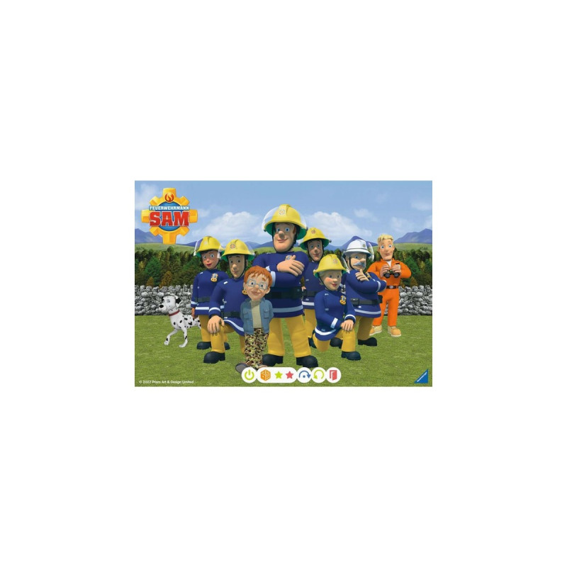 Ravensburger tiptoi Puzzle für kleine Entdecker: Feuerwehrmann Sam