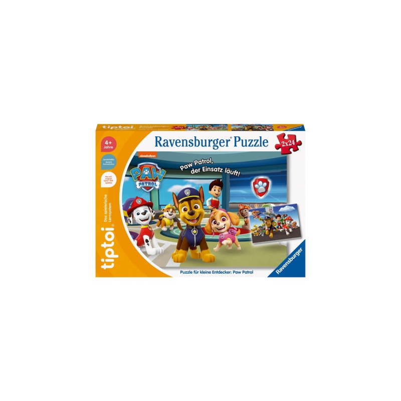 Ravensburger tiptoi Puzzle für kleine Entdecker: Paw Patrol