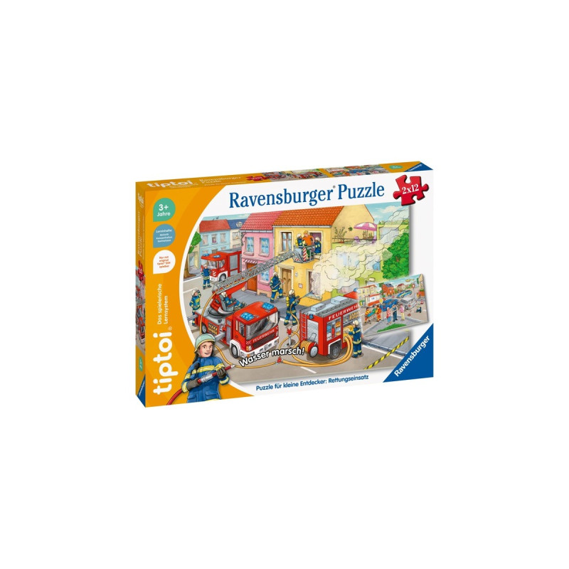 Ravensburger tiptoi Puzzle für kleine Entdecker: Rettungseinsatz