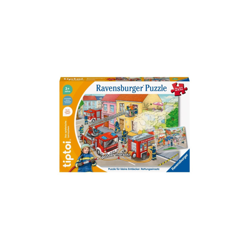 Ravensburger tiptoi Puzzle für kleine Entdecker: Rettungseinsatz