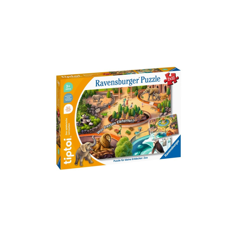 Ravensburger tiptoi Puzzle für kleine Entdecker: Zoo