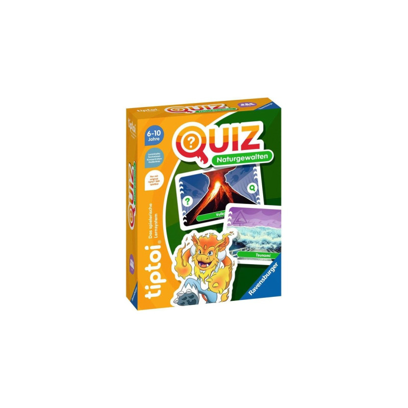 Ravensburger tiptoi Quiz Naturgewalten, Quizspiel