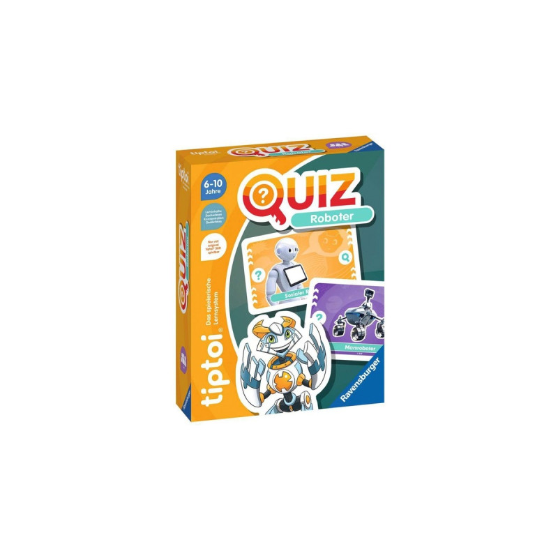 Ravensburger tiptoi Quiz Roboter, Quizspiel