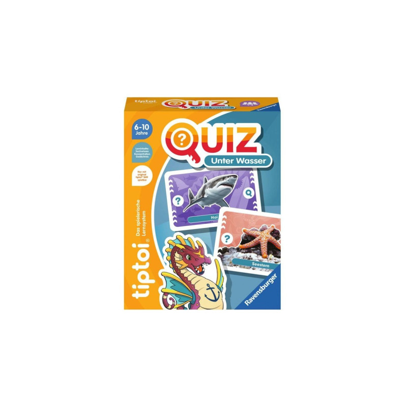 Ravensburger tiptoi Quiz Unter Wasser, Quizspiel