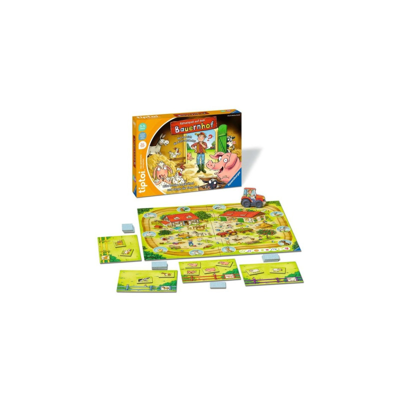 Ravensburger tiptoi Rätselspaß auf dem Bauernhof, Brettspiel