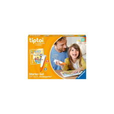 Ravensburger tiptoi Starter-Set: Mein Wörter-Bilderbuch Kindergarten, Lernbuch(Stift und Bilderbuch)