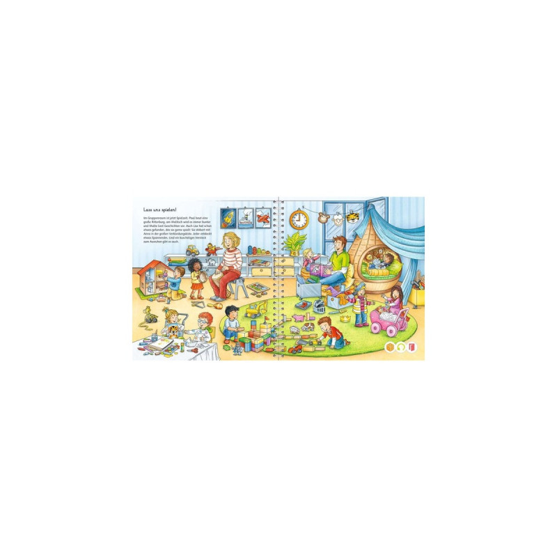 Ravensburger tiptoi Starter-Set: Mein Wörter-Bilderbuch Kindergarten, Lernbuch(Stift und Bilderbuch)