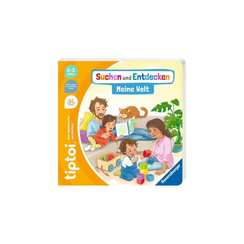 Ravensburger tiptoi Starter-Set: Suchen und Entdecken - Meine Welt, Lernbuch(Stift und Bilderbuch)