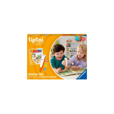 Ravensburger tiptoi Starter-Set: Wieso? Weshalb? Warum? Auf dem Bauernhof, Lernbuch(Stift und Bilderbuch)