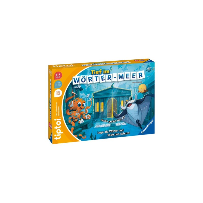 Ravensburger tiptoi Tief im Wörter-Meer, Brettspiel