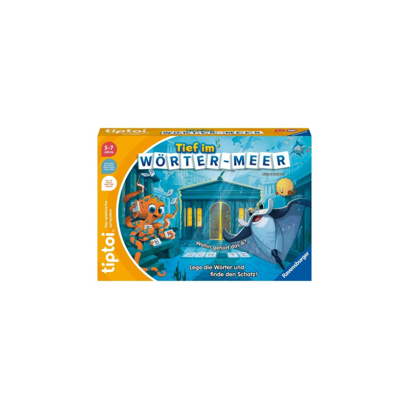 Ravensburger tiptoi Tief im Wörter-Meer, Brettspiel