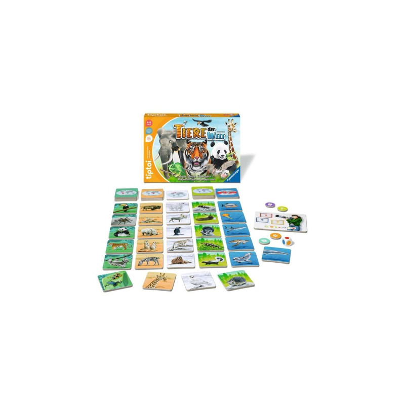Ravensburger tiptoi Tiere der Welt, Brettspiel