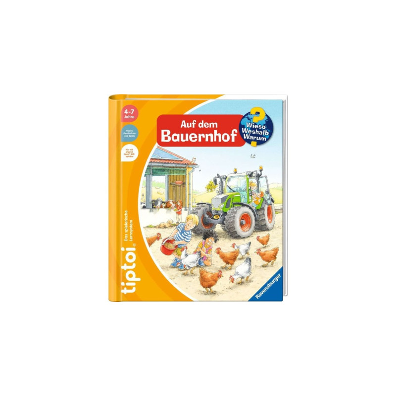 Ravensburger tiptoi Wieso? Weshalb? Warum? Auf dem Bauernhof, Lernbuch