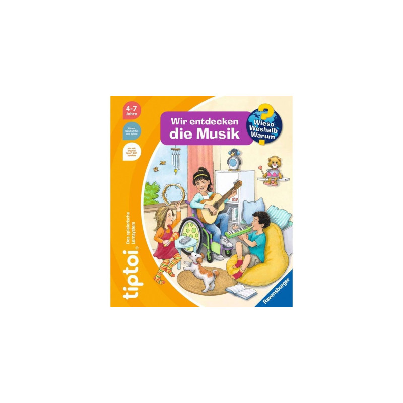 Ravensburger tiptoi Wieso? Weshalb? Warum? Wir entdecken die Musik, Lernbuch