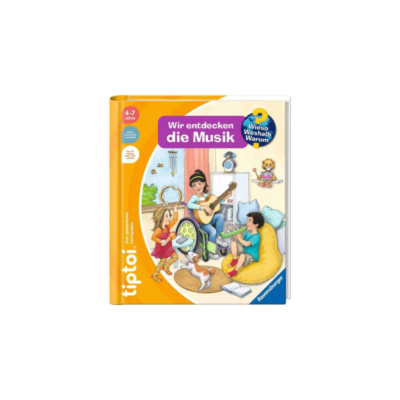 Ravensburger tiptoi Wieso? Weshalb? Warum? Wir entdecken die Musik, Lernbuch