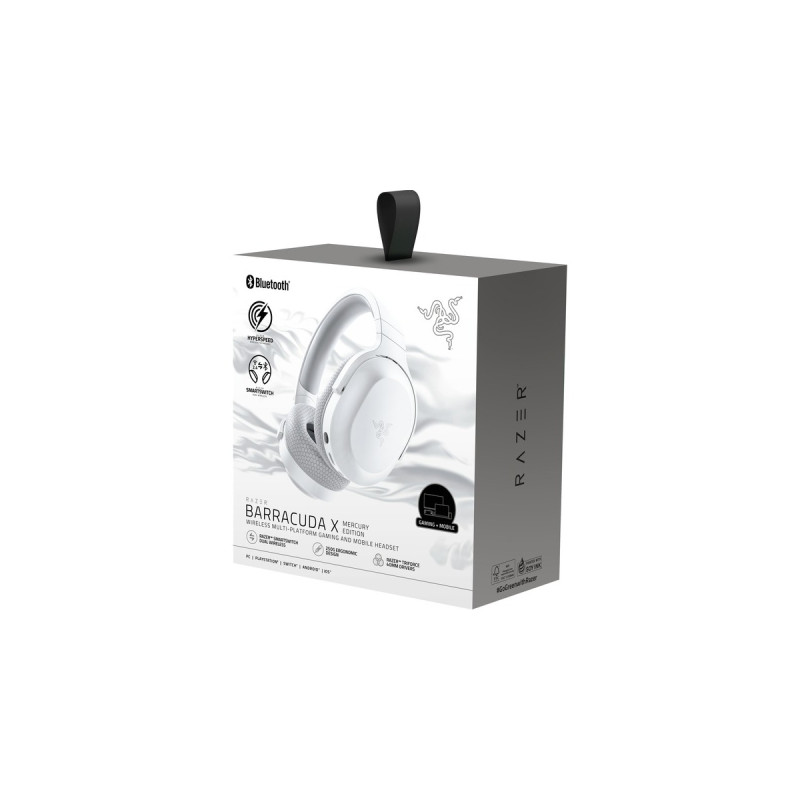 Razer Barracuda X, Gaming-Headset(weiß, USB-Dongle, Bluetooth)