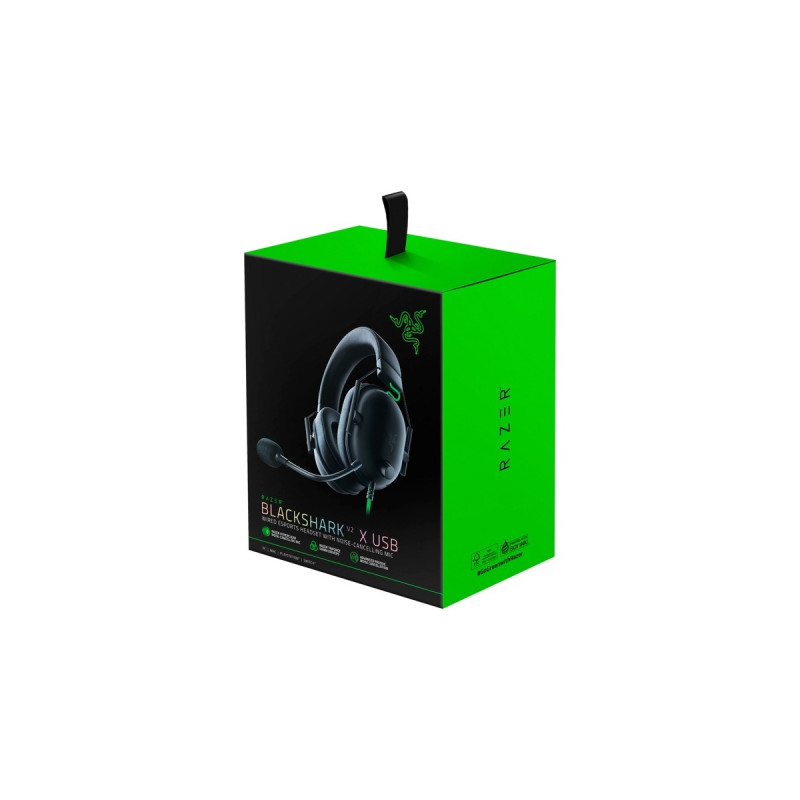 Razer BlackShark V2 X USB, Gaming-Headset(schwarz)