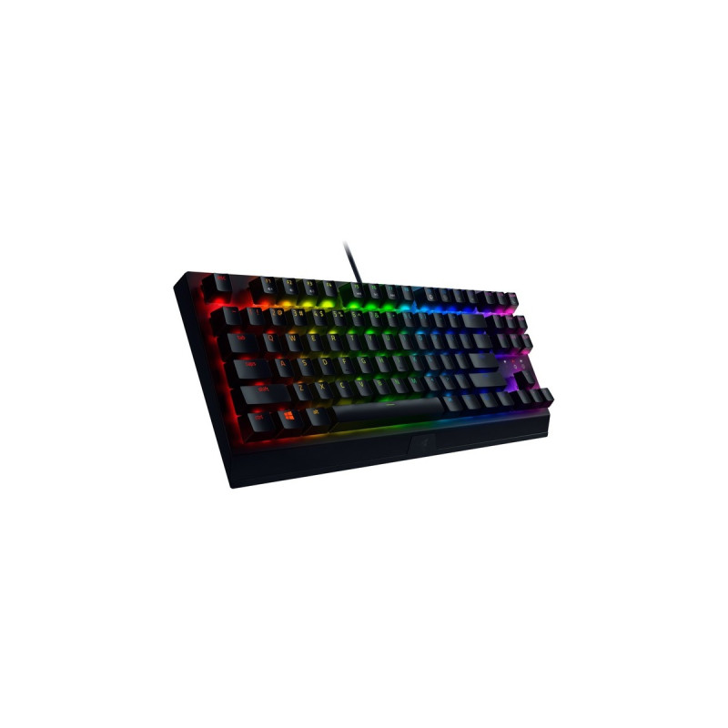 Razer Blackwidow V3 Tenkeyless, Gaming-Tastatur(schwarz, DE-Layout, Razer Green)