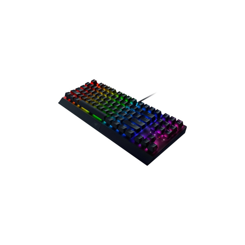 Razer Blackwidow V3 Tenkeyless, Gaming-Tastatur(schwarz, DE-Layout, Razer Green)
