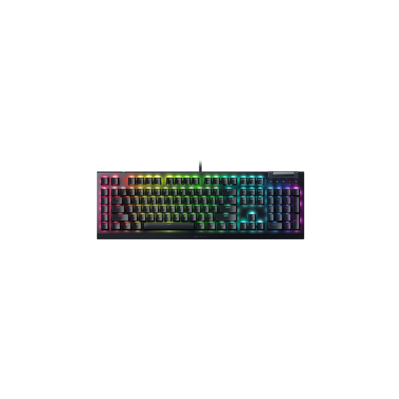 Razer Blackwidow V4 X, Gaming-Tastatur(schwarz, DE-Layout, Razer Green)