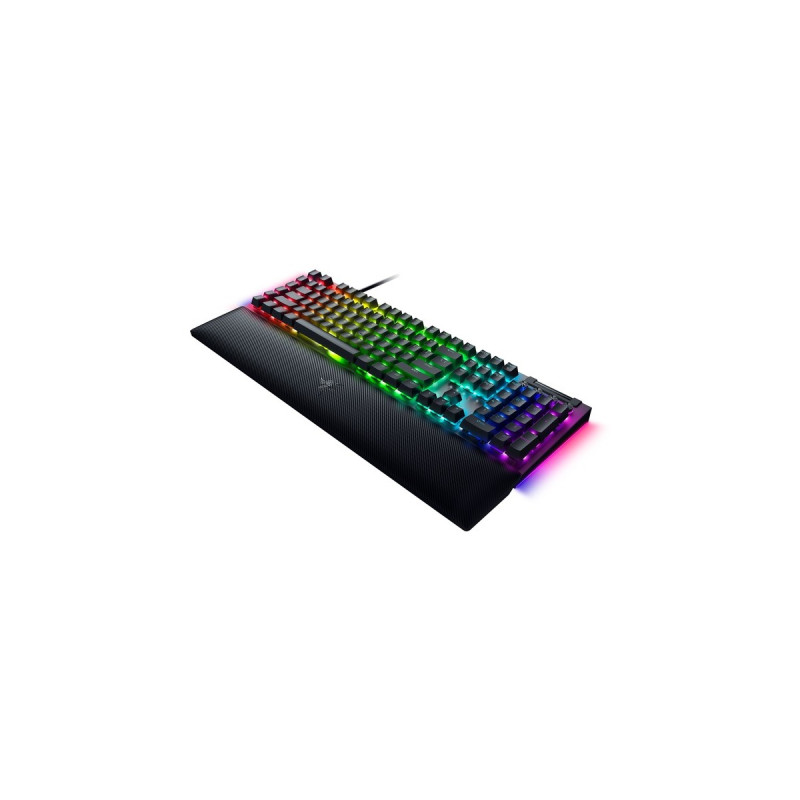 Razer Blackwidow V4, Gaming-Tastatur(schwarz, DE-Layout, Razer Green)