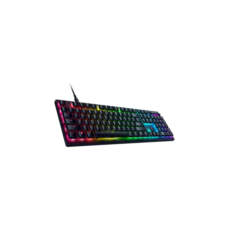Razer DeathStalker V2, Gaming-Tastatur(schwarz, DE-Layout, Razer Linear Optical (Red))