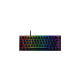 Razer Huntsman Mini, Gaming-Tastatur(schwarz, DE-Layout, Razer Clicky Optical (Purple))